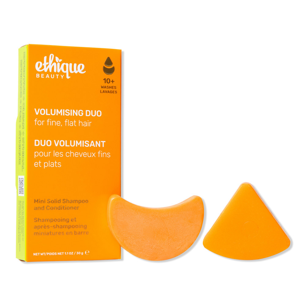 Ethique Beauty Volumising Shampoo & Conditioner Mini Bar Set | Ulta