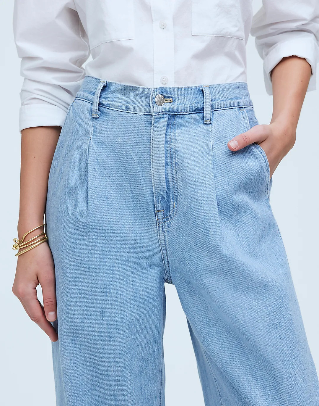 The Harlow Wide-Leg Jean: Airy Denim Edition | Madewell