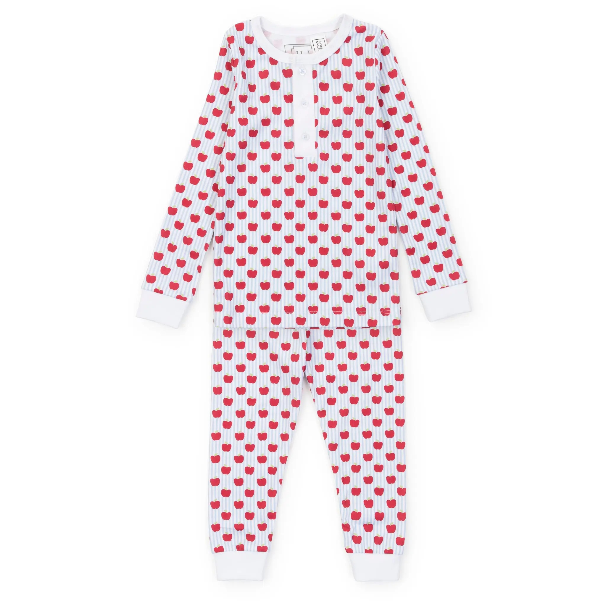 Lila and Hayes Jack Boys' Pajama Pant Set in Santa's Helper at Nordstrom, Size 18-24M | Nordstrom