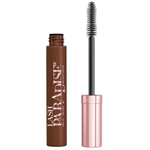 L'Oreal Paris Makeup Voluminous Lash Paradise Mascara, Voluptuous Volume, Intense Length, Feathery Soft Full Lashes, No Flaking, Smudging or Clumping, Latte Brown, 0.28 Fl Oz | Amazon (US)
