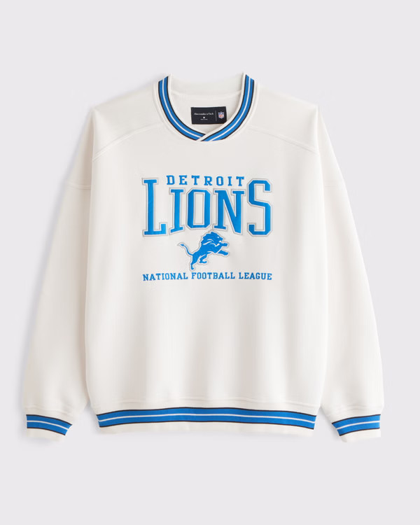 Detroit Lions Graphic Crew Sweatshirt | Abercrombie & Fitch (US)