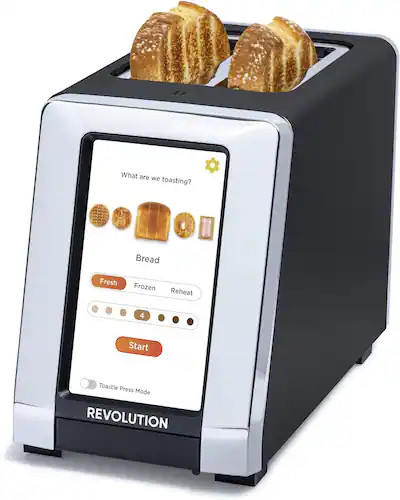 Revolution Cooking - 2-Slice High-Speed InstaGLO R180 Connect Smart Digital Touchscreen Toaster w... | Best Buy U.S.