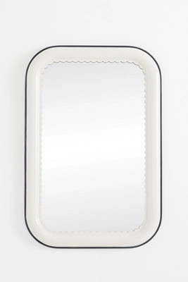 Merritt Scalloped Bath Portrait Wall Mirror | Anthropologie (US)