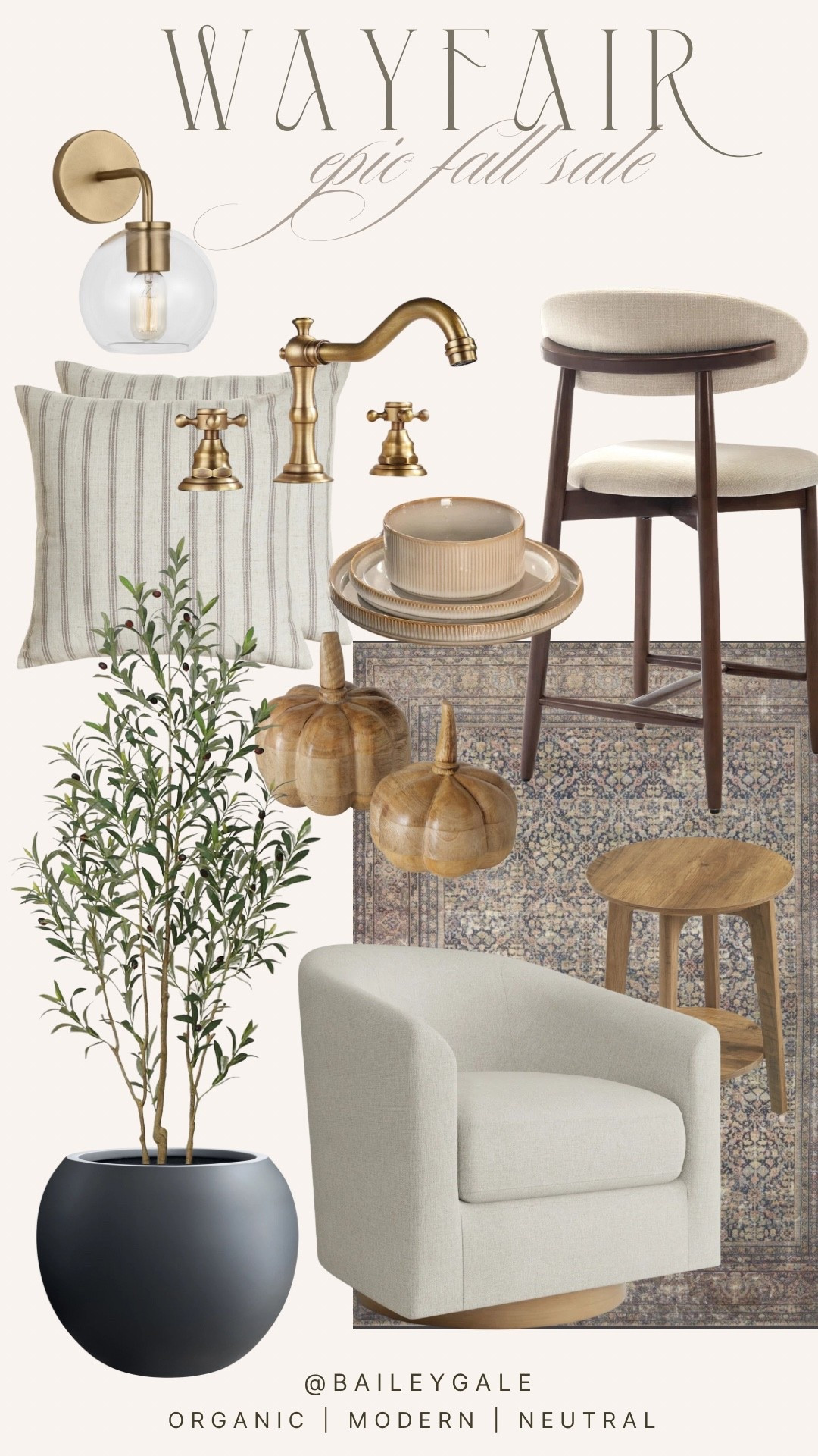 🍂✨ Epic Fall Sale Alert! ✨🍂 Rounded up my favorite Wayfair finds that are actually on sale right now—the perfect excuse to refresh your home for the coziest season. Think warm textures, timeless pieces, and deals you don’t want to miss. 🏡🔥

#WayfairSale #WayfairFinds #LTKSale #LTKFinds #FallHomeDecor #FallSale #HomeStyle #CozyHomeVibes #LTKHome #WayfairHome #HomeDecorSale #LTKSeasonal #CozySpaces #AffordableHomeDecor #FallRefresh