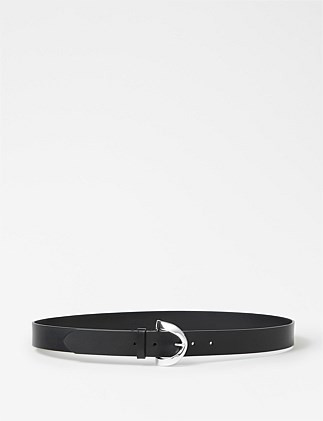 Commonry the Lexi Leather Belt | David Jones | David Jones (Australia & New Zealand)