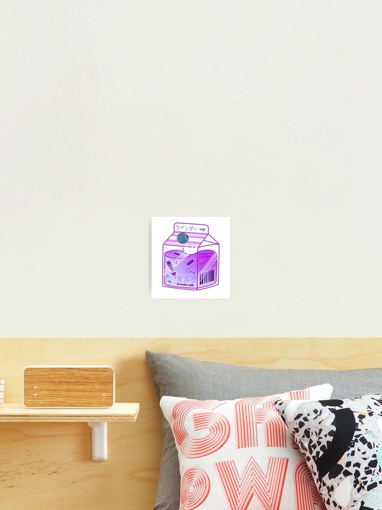 Lavender milk for sweet dreams Photographic Print | Redbubble (US)