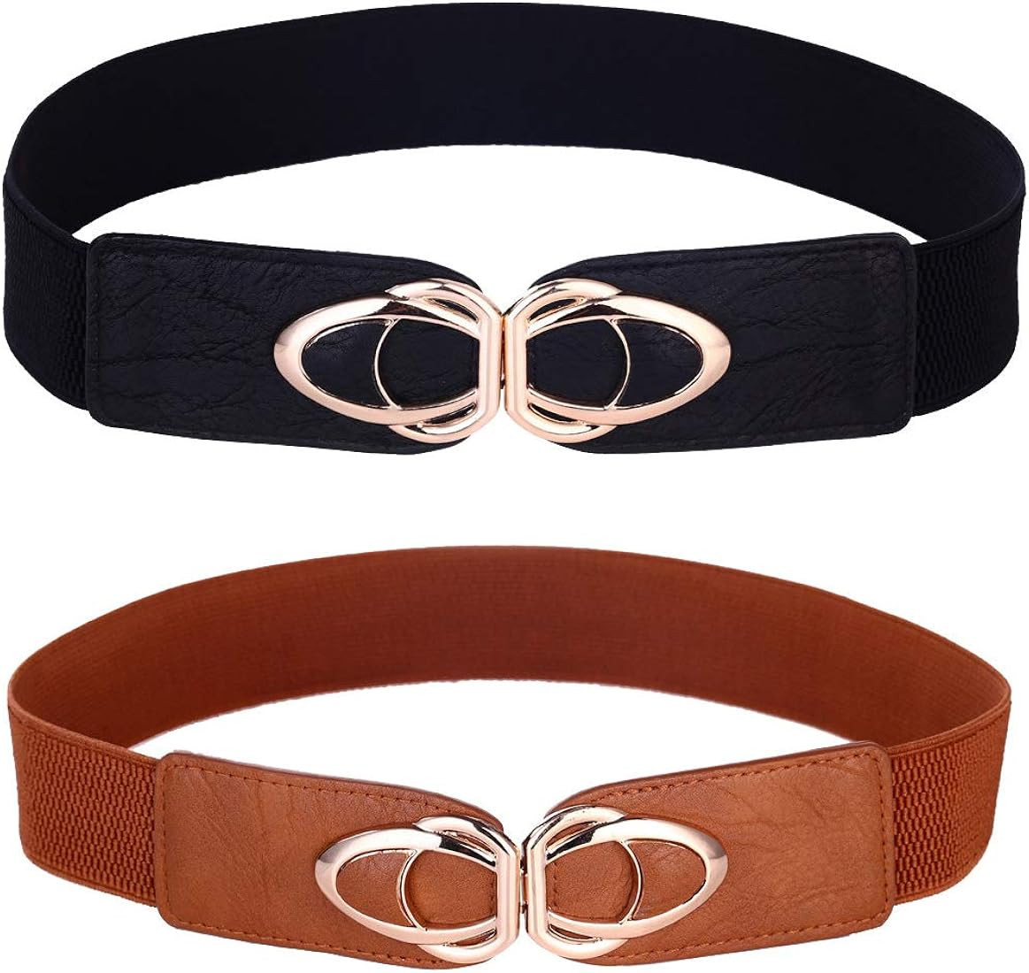 Beltox Womens Belts Elastic Stretch Cinch Plus Fashion Dress Belts for ladies … | Amazon (US)
