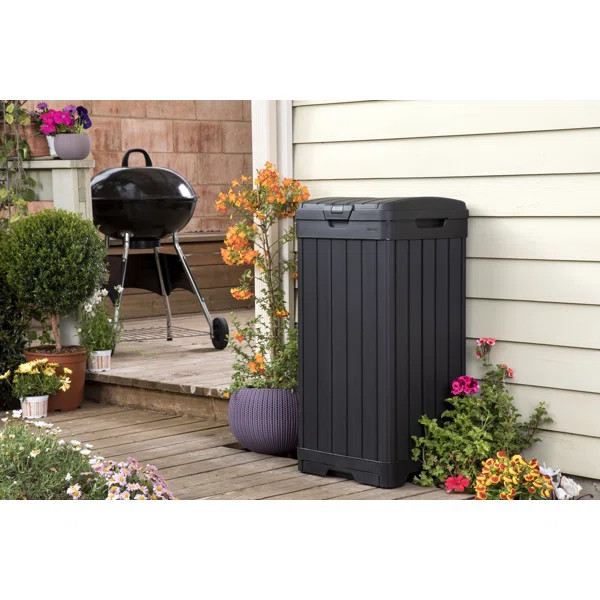 Baltimore Plastic 39 Gallon Manual Lift Recycling Bin | Wayfair North America