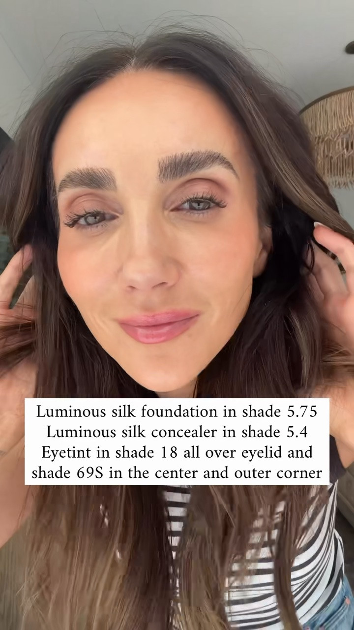 Finally got  shade matched for the new  Armani luminous silk foundation, my shade is 5.75 which is the same as it was in the previous formula. It’s weightless, and gives beautiful glowy finish with medium coverage .
Makeup details 
Luminous silk foundation in shade 5.75
Luminous silk concealer in shade 5.4
Eyetint in shade 18 all over eyelid and shade 69S in the center and outer corner
Lip balm in shade sugar flash 
@Armani beauty beauty  #armanipartner @armanibeauty @Sephora  #armanibeautypartner #luminoussilk

#LTKgrwm #LTKOver40 #LTKBeauty