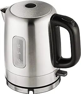 Amazon Basics Stainless Steel Portable Fast, Electric Hot Water Kettle for Tea and Coffee, Automa... | Amazon (US)