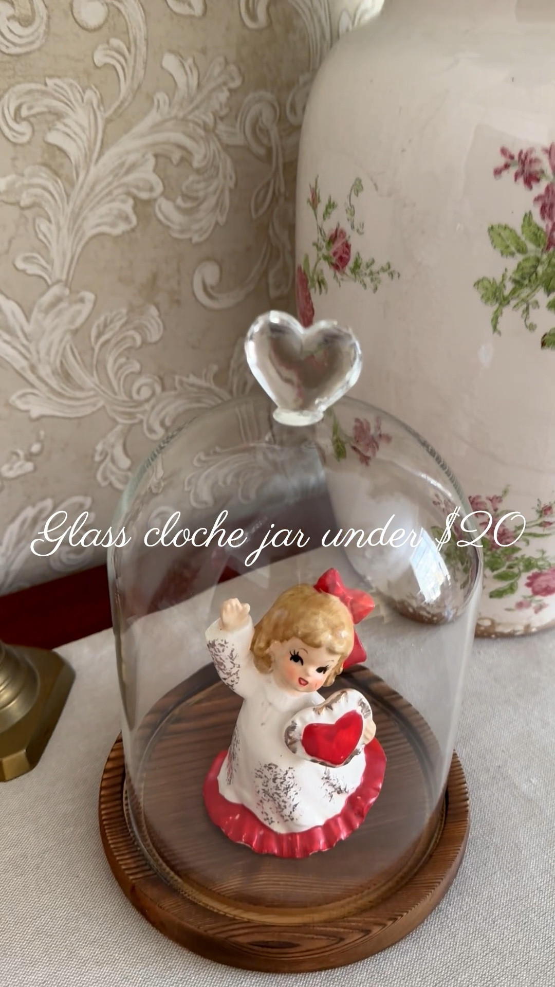 Glass cloche jar under $20 - different styles to choose from 

#LTKHome #LTKSaleAlert #LTKValentine