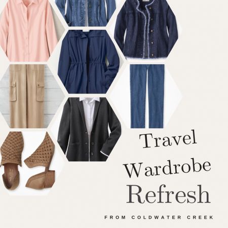 Does your travel wardrobe need a spring refresh?? These pieces are comfortable, versatile and wrinkle resistant.  Travel Outfit Resort Wear 

#LTKtravel #LTKover40 #LTKstyletip