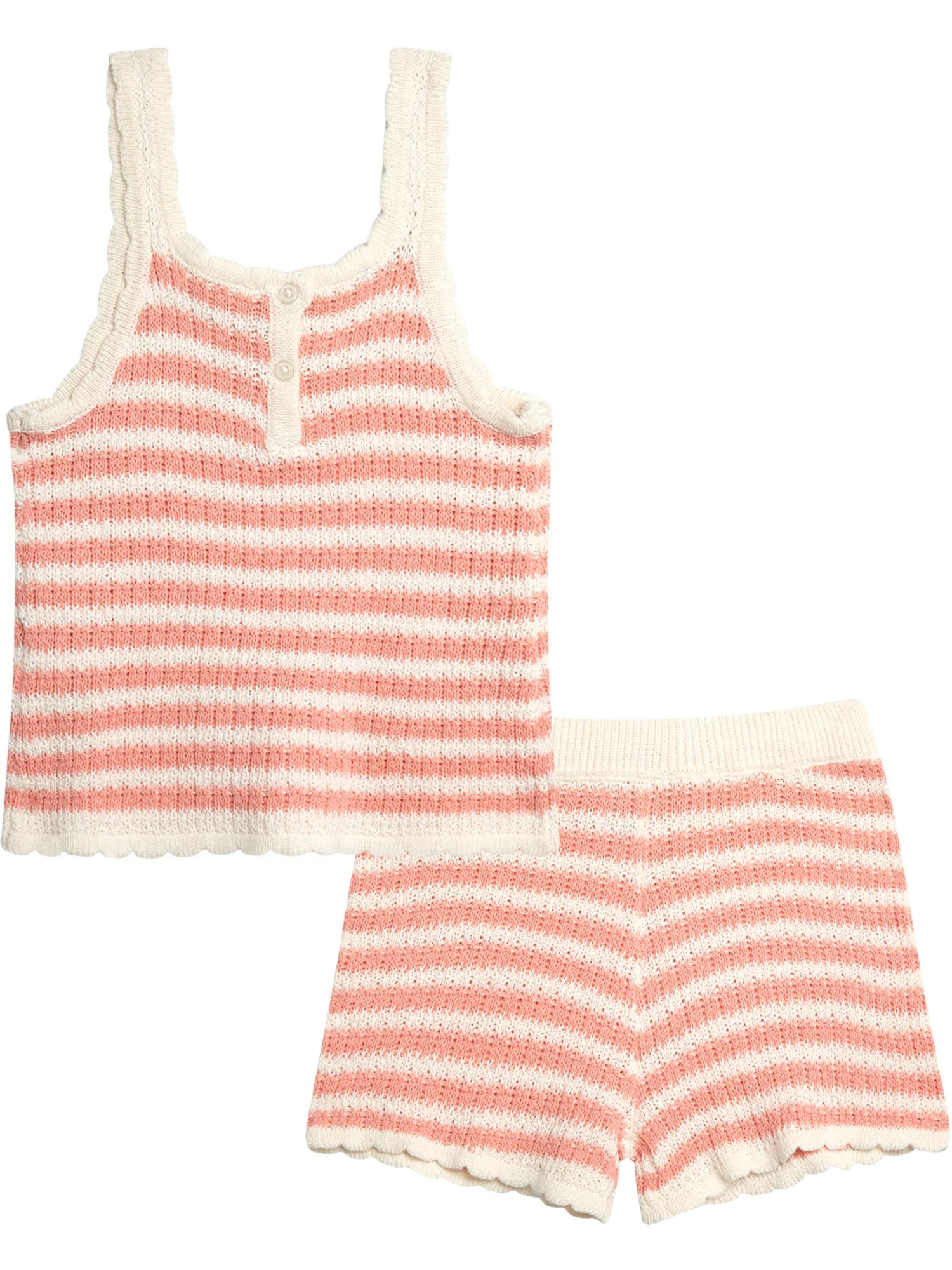 Jessica Simpson Girls' Crochet Short Set, Sizes 4-12 | Walmart (US)