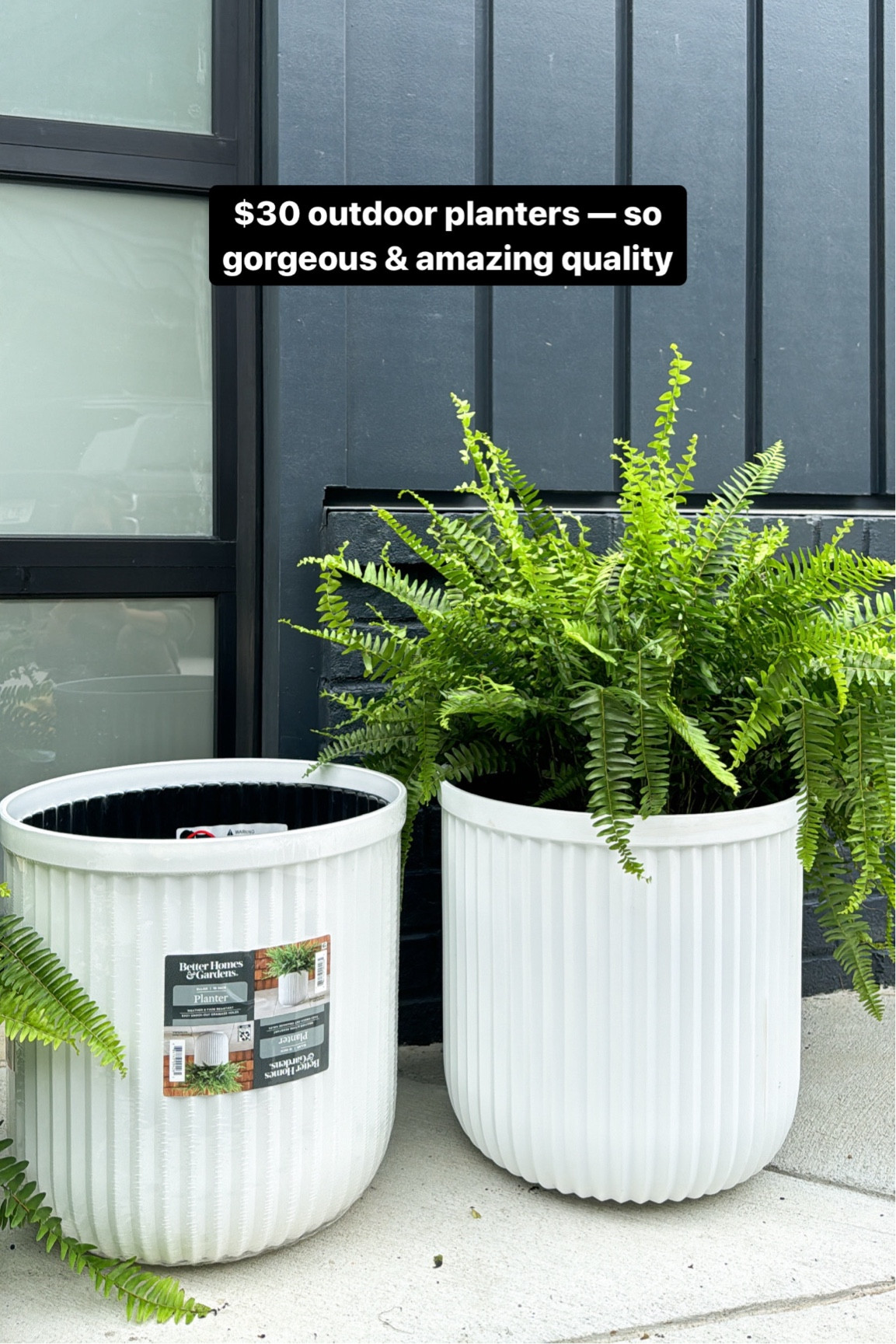 $30 outdoor planters! Found at @walmart #walmartpartner #walmarthome

#LTKhome #LTKfindsunder50 #LTKstyletip