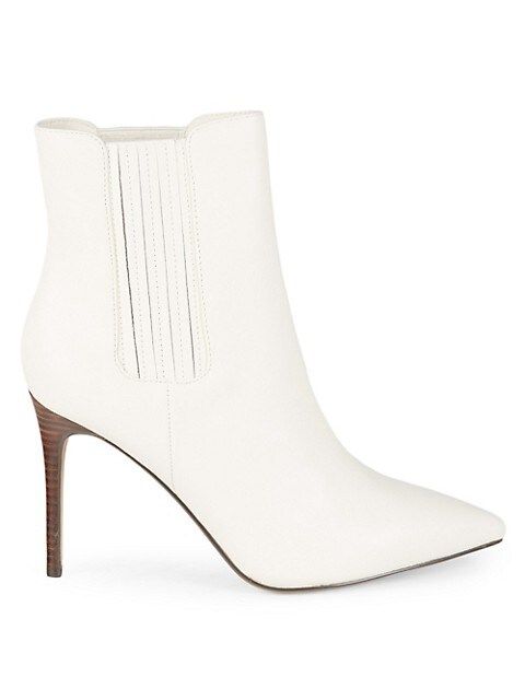 Saks Fifth Avenue Tayna Point-Toe Leather Booties on SALE | Saks OFF 5TH | Saks Fifth Avenue OFF 5TH