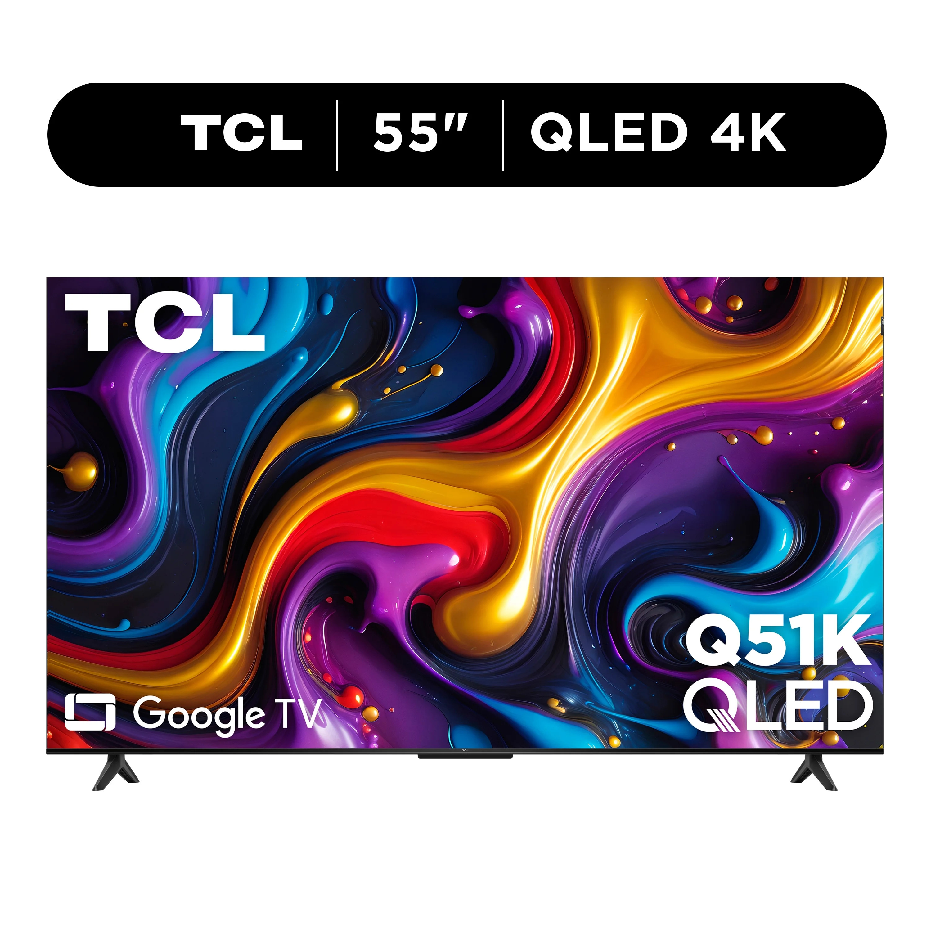 TCL 55" Q Series QLED 4K UHD HDR Smart Google TV (NEW 2025) - Dolby Vision, Dolby Atmos, Motion R... | Walmart (US)