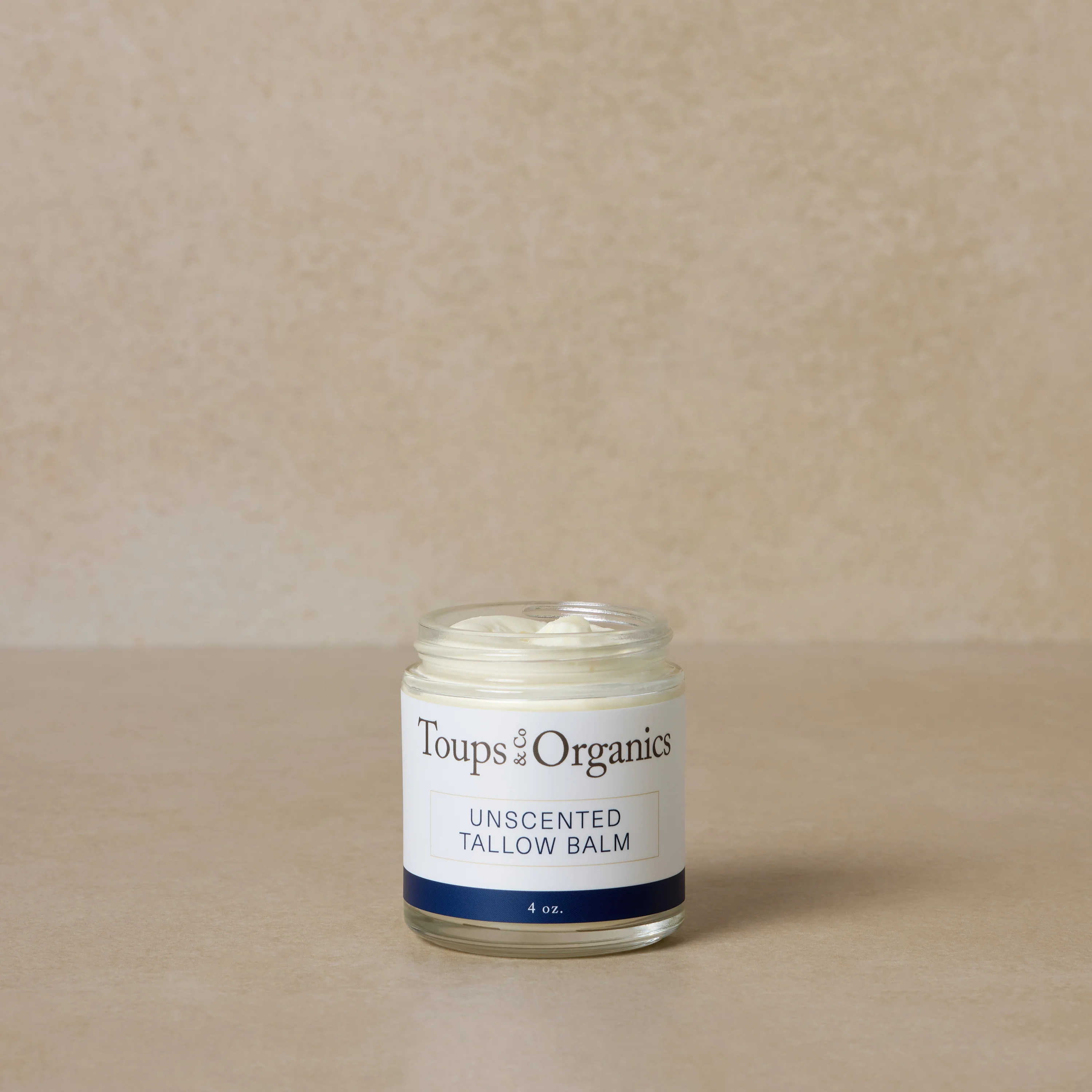 Unscented Tallow Balm | For Sensitive Skin + Allergen-Free | Toups and Co Organics
