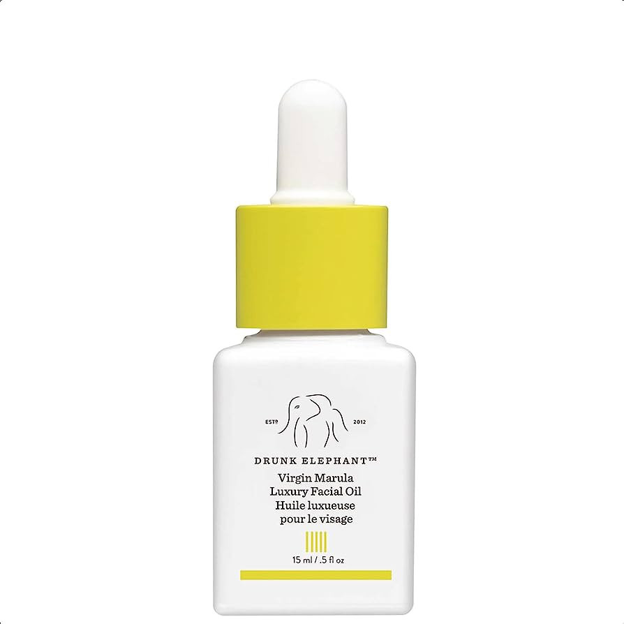 Drunk Elephant Virgin Marula Luxury Facial Oil - Vegan Anti-Aging Skin Care and Face Moisturizer ... | Amazon (US)