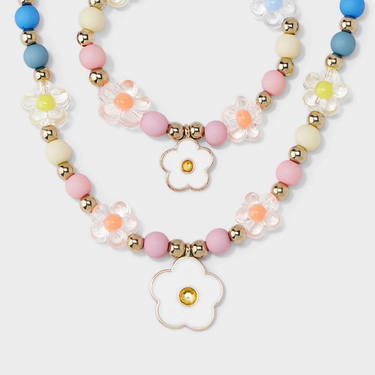 Toddler Girls' Daisy Bracelet and Necklace Set - Cat & Jack™ | Target