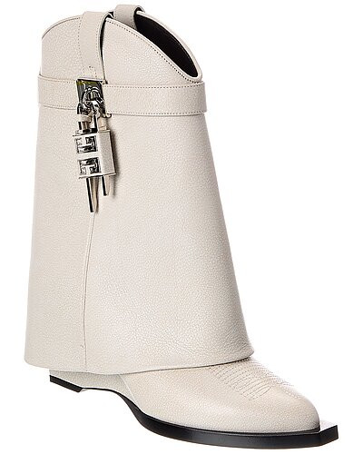 Shark Lock Leather Cowboy Boot | Gilt & Gilt City