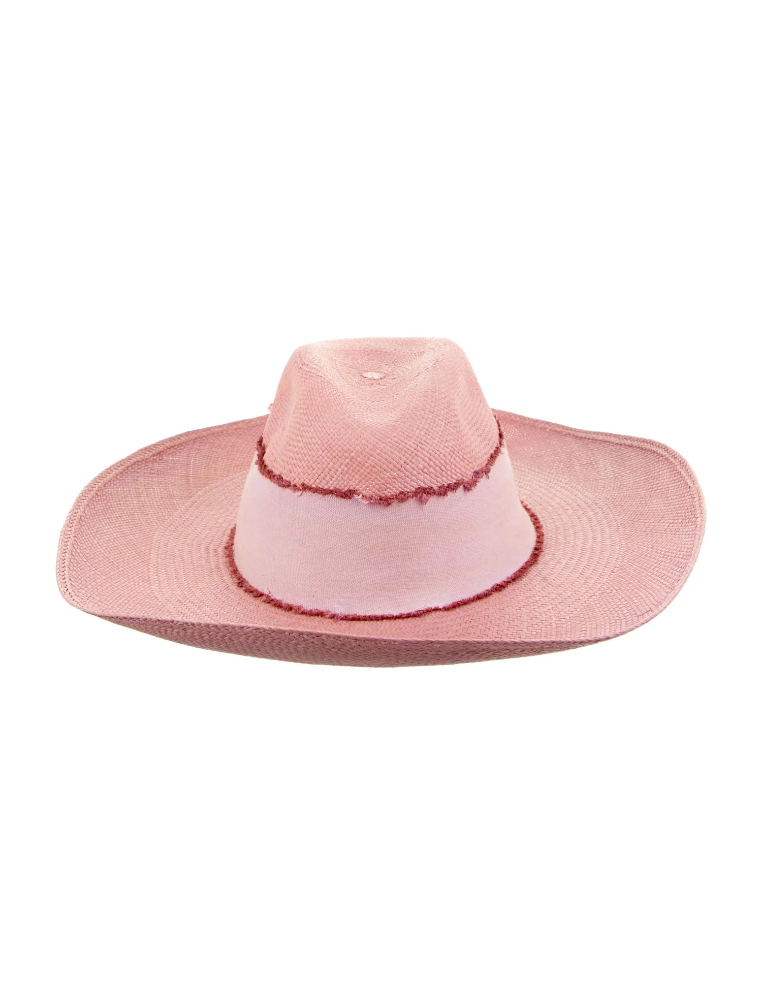 Artesano Straw Hat - Pink Hats, Accessories - WARTS20468 | The RealReal | The RealReal