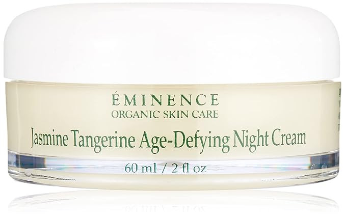 Eminence Organic Skincare Tangerine Age-Defying Night Cream, Jasmine, 2 Ounce | Amazon (US)