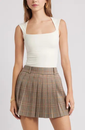 Open Edit Square Neck Tank | Nordstrom | Nordstrom