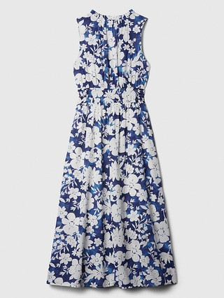Print Splitneck Maxi Dress | Gap Factory