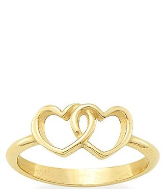 James Avery 14K Two Hearts Together Ring - 8.5 | Dillard's