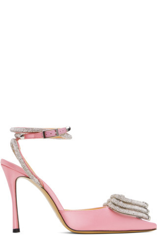 Pink Triple Hearts Heels | SSENSE