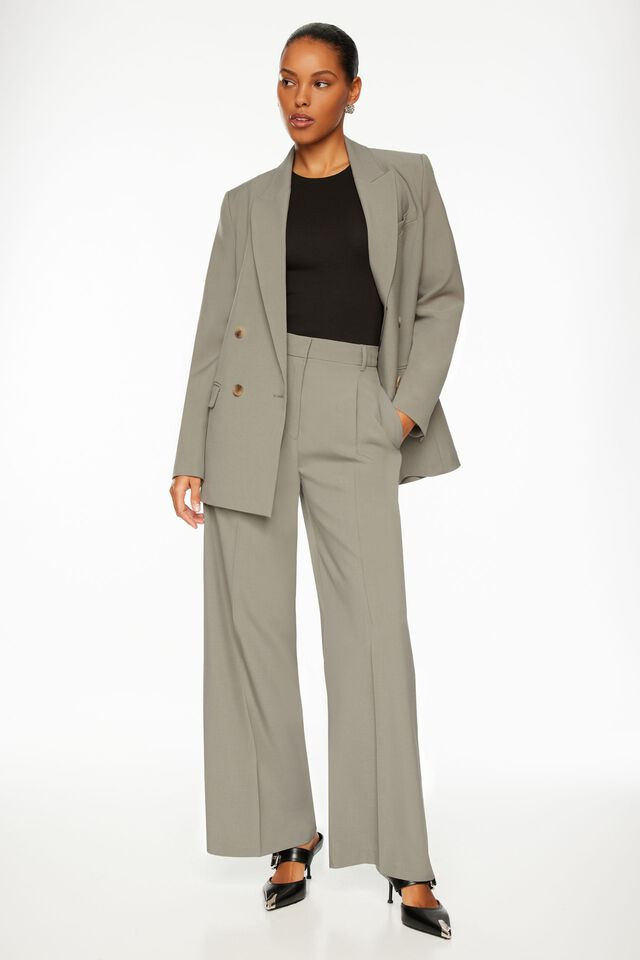 Eversleek | Ellie Pleated Wide Leg Pants | Dynamite Clothing