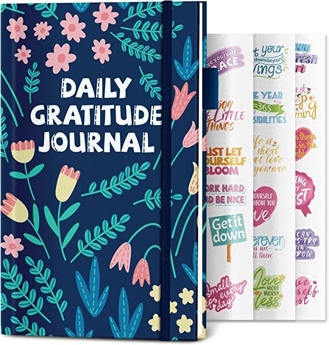 Gratitude Journal for Women & Men: 5 Minute Journal, Daily Manifestation Mindfulness Journal With... | Amazon (US)