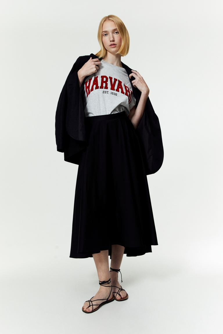 Oversized Printed T-shirt | H&M (US + CA)