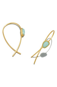 Click for more info about Madewell Stone Collection Amazonite Threader Earrings | Nordstrom