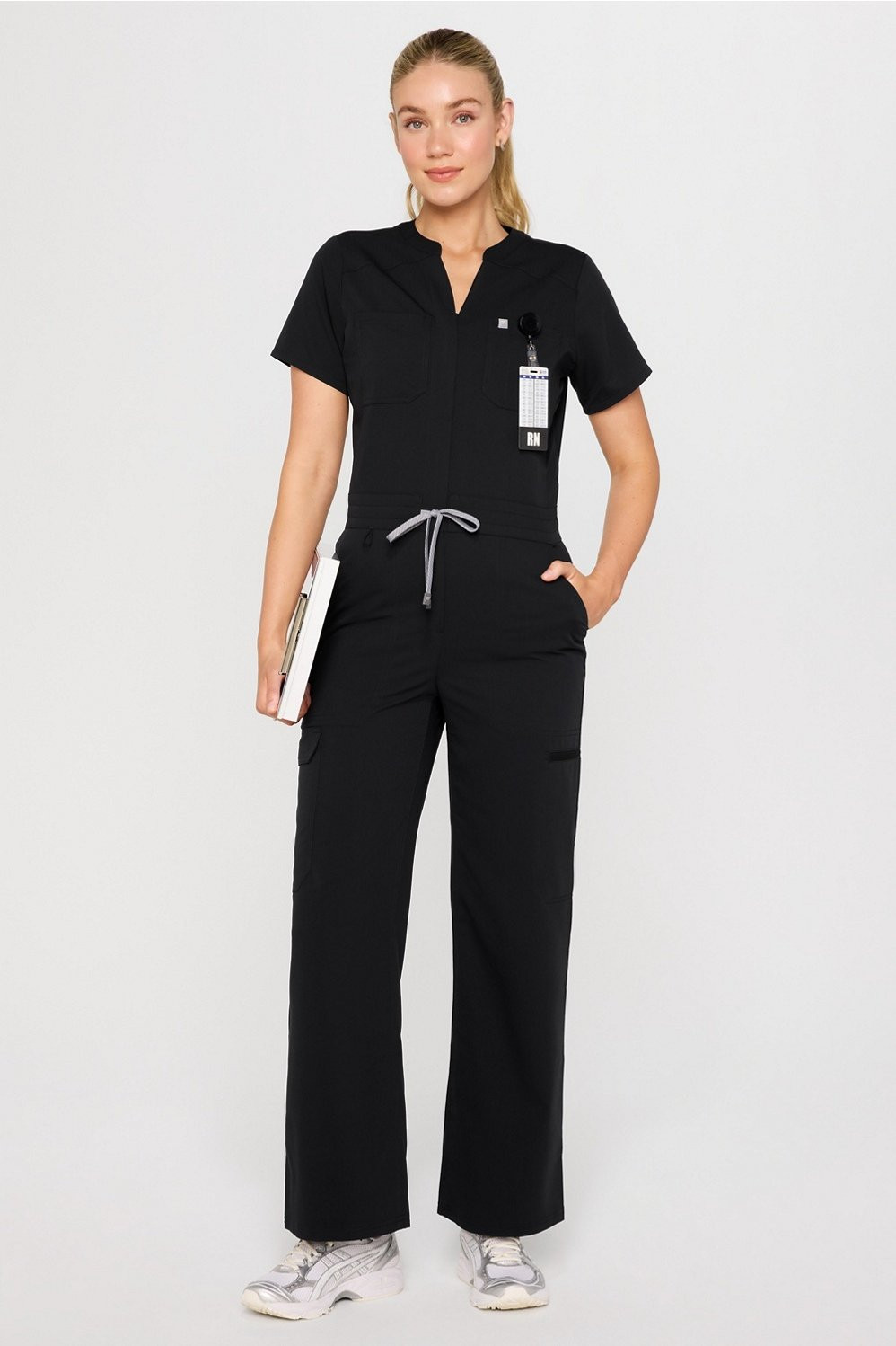Empower Wide Leg Scrub Jumpsuit | Fabletics