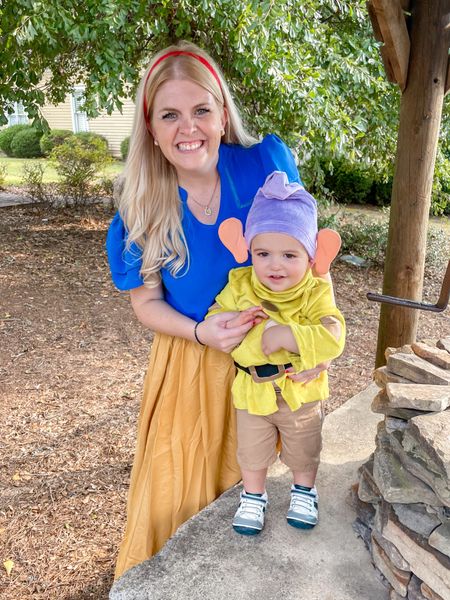 Snow White and Dopey mom-and-baby Halloween costume idea! 

#LTKHalloween #LTKbaby #LTKfamily