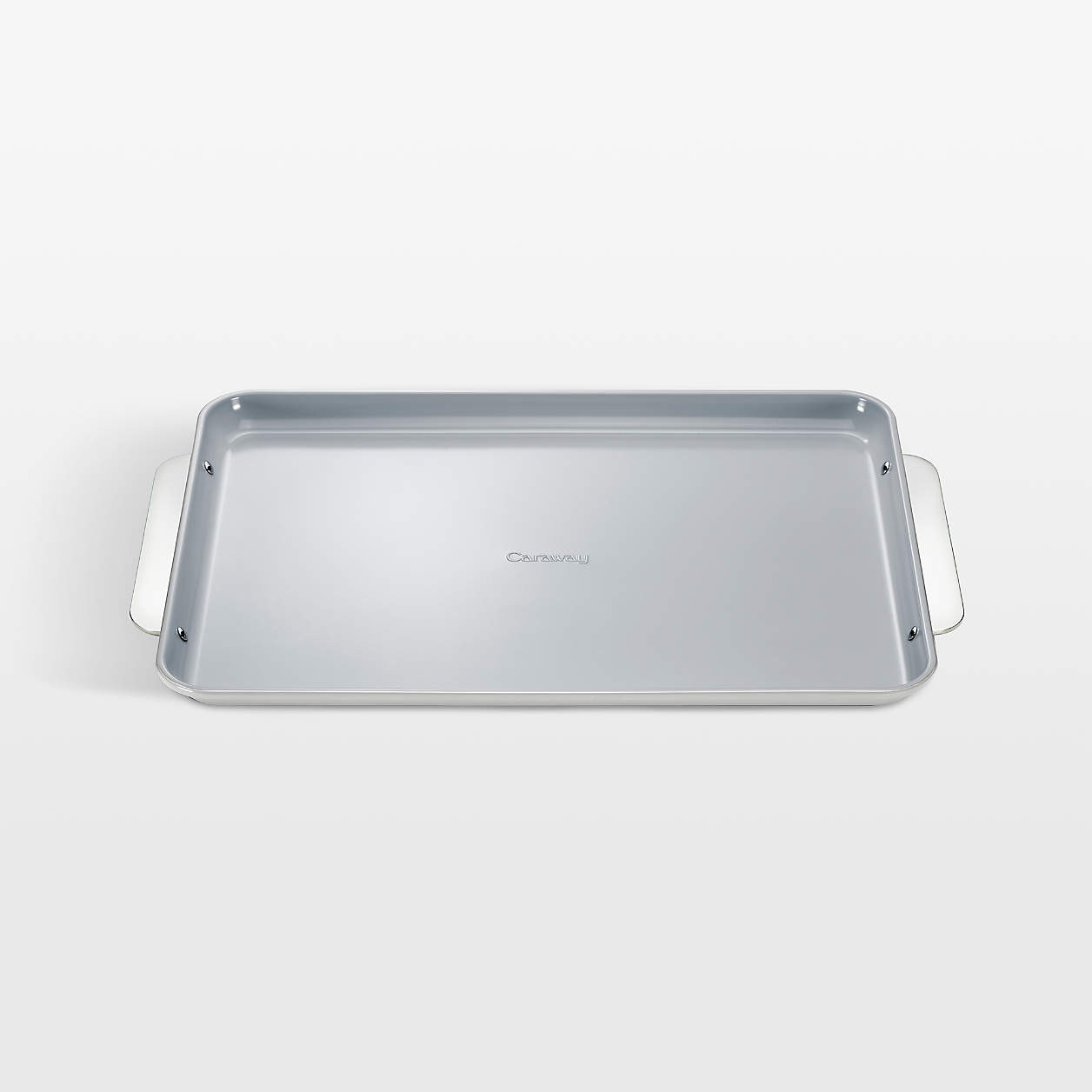 Caraway Cream Ceramic Non-Stick Large Baking Sheet + Reviews | Crate & Barrel | Crate & Barrel