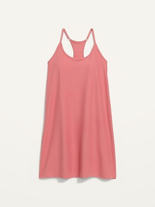 Sleeveless PowerSoft Performance Racer-Back Mini Swing Dress for Women | Old Navy (US)