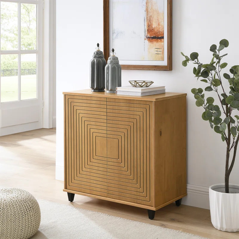 Cesidio Solid Wood Accent Cabinet | Wayfair North America