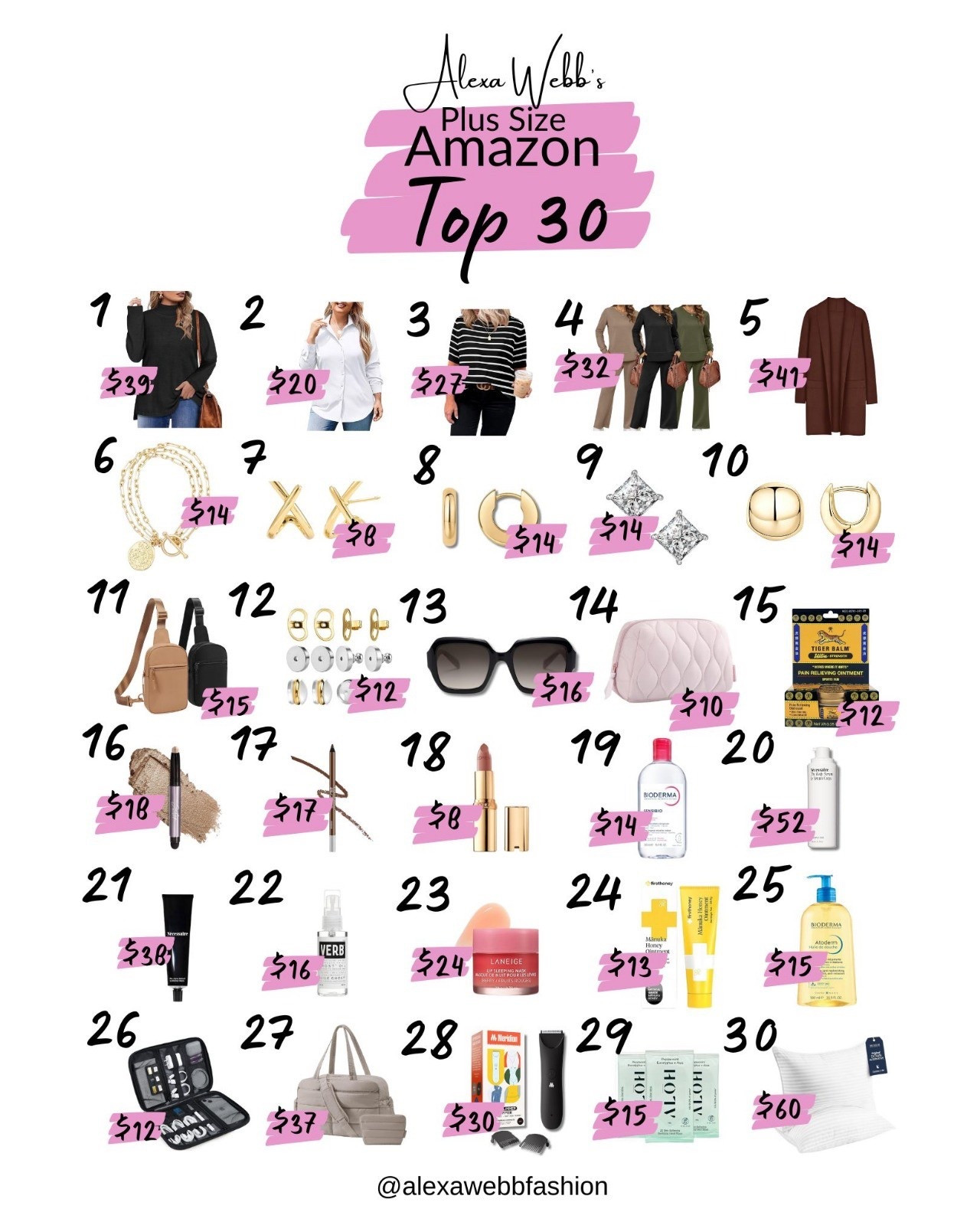 Plus Size Amazon Top 30- December 2025 - These are the best selling Amazon items from my plus size blog for the month of December 2025 by Alexa Webb #plussize

#LTKMidsize #LTKOver40 #LTKPlusSize