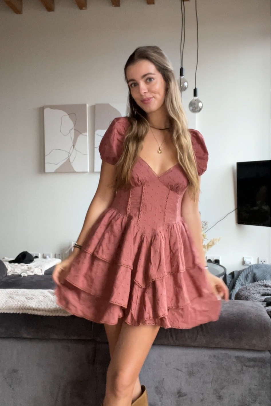 Perfect summer/fall dress 🍂

#dress 

#LTKeurope #LTKfindsunder50