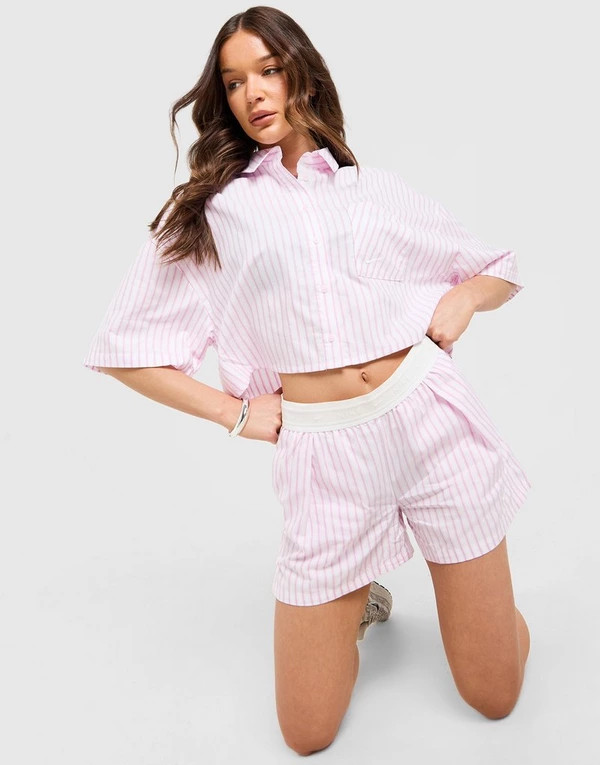 Nike Poplin Stripe Shirt | JD Sports (UK)