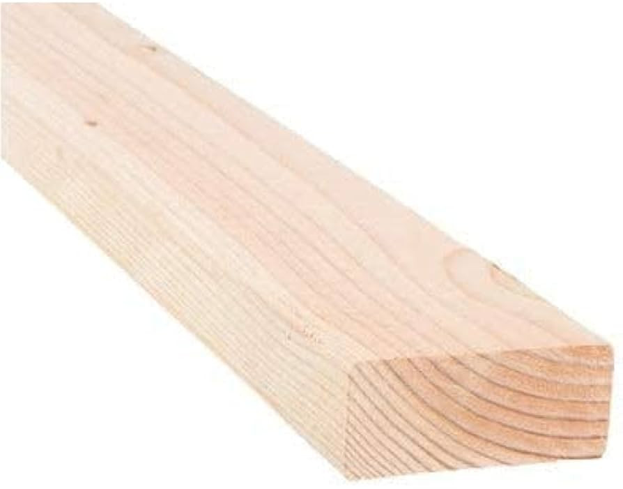 2 in. x 4 in. (1 1/2" x 3 1/2") Construction Premium Douglas Fir Board Stud Wood Lumber 4FT | Amazon (US)