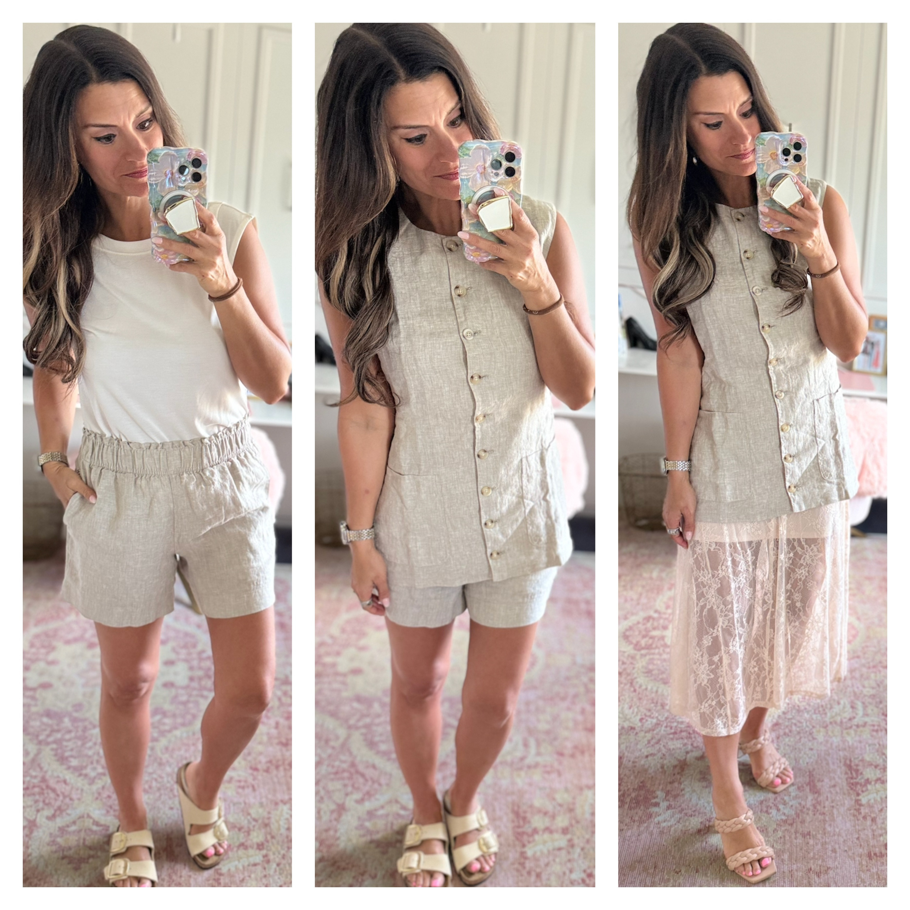 Linen pieces for summer 

 
