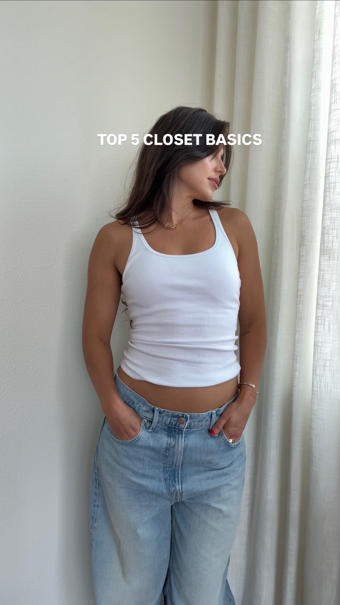 Small in all except ribbed tanks I took an xs! 