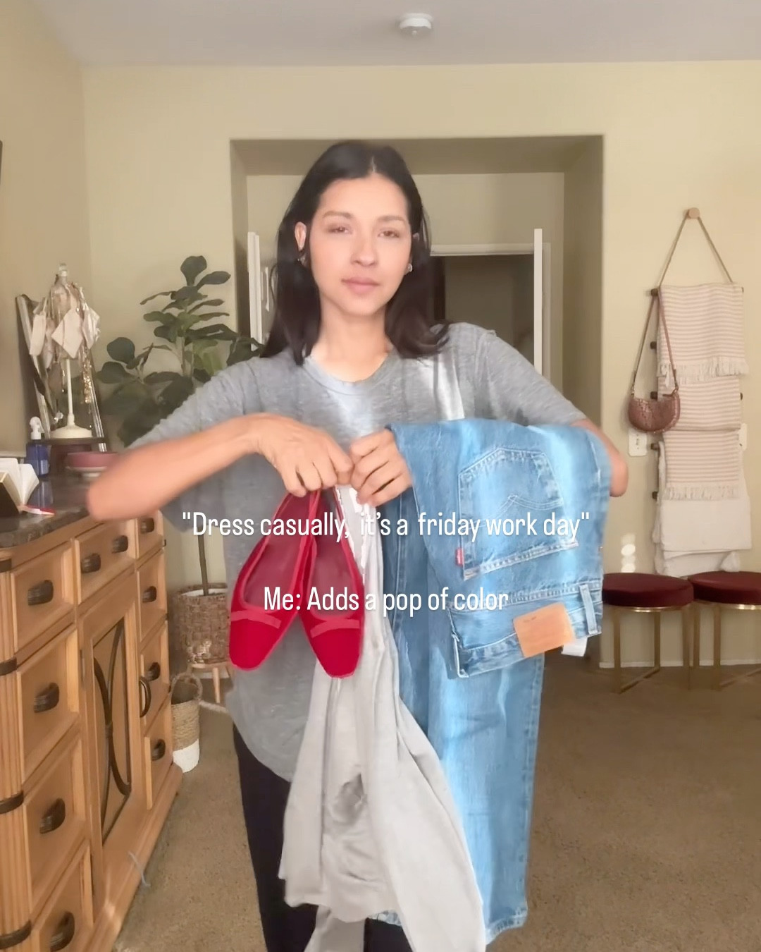 Basics with a pop of color 

#LTKootd #LTKgrwm #LTKWorkwear