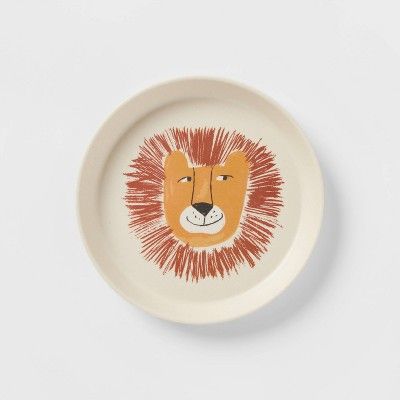 7" Melamine and Bamboo Kids' Dinner Plate - Pillowfort™ | Target