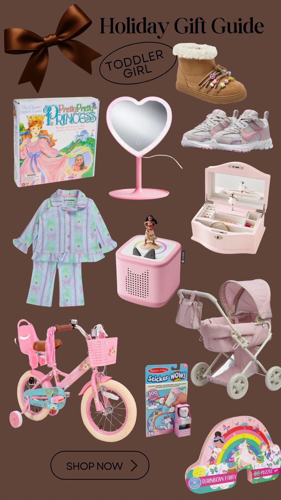 Toddler girl gift guide. Holiday gifts. 

#LTKKids #LTKHoliday #LTKGiftGuide