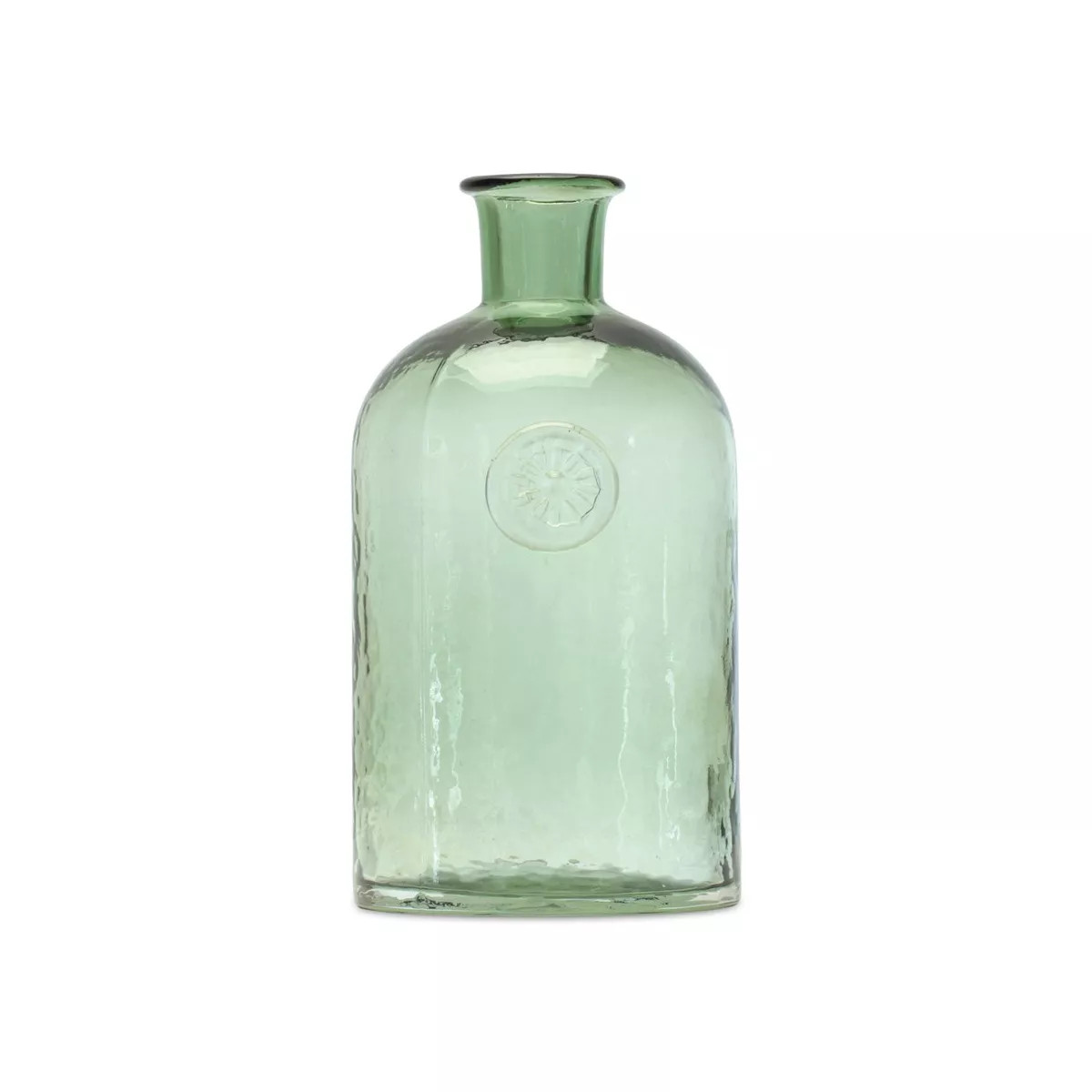 Melrose Sage Glass Bottle Neck Vase 9"H | Target