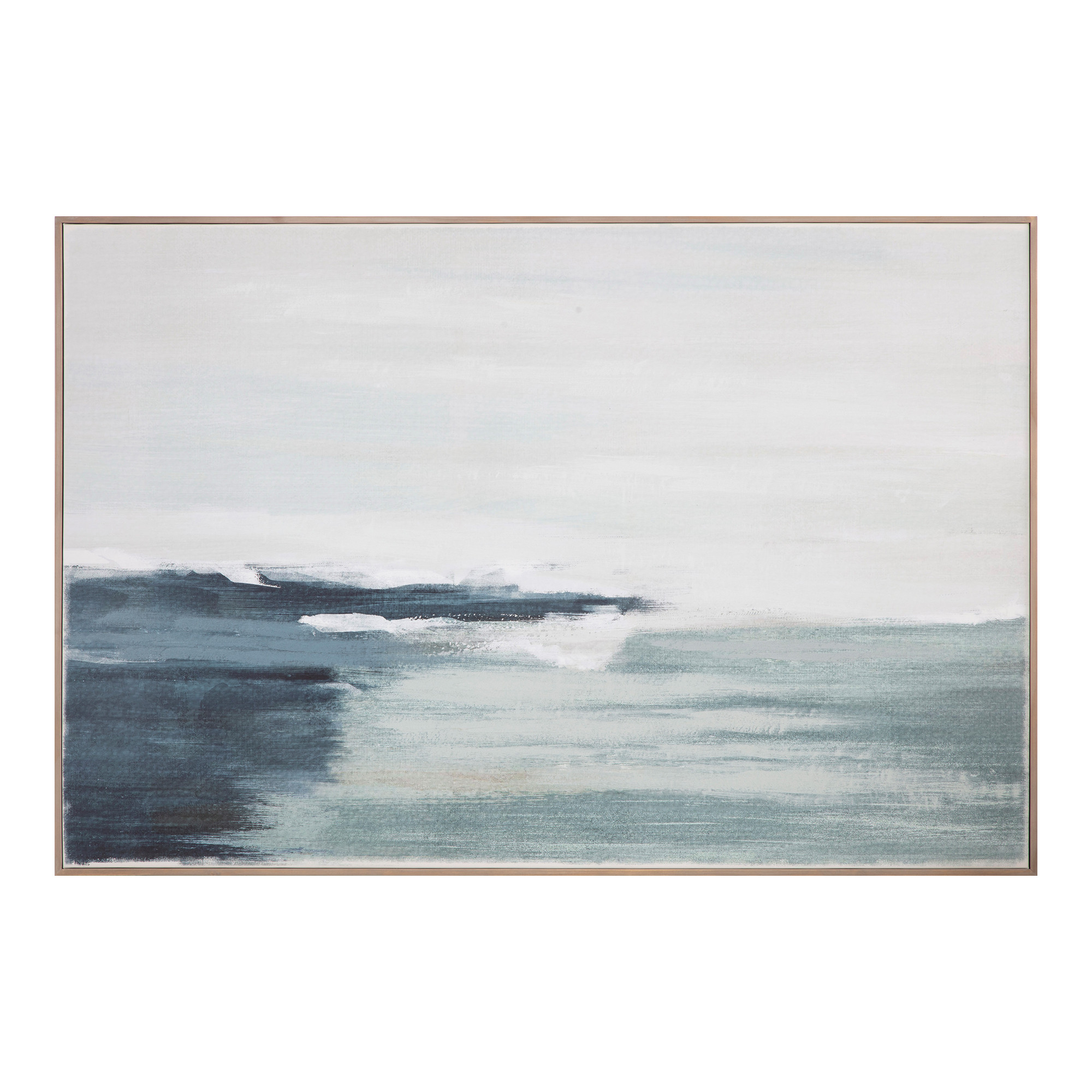 Shoreline Framed Painting - Moes Home Collection | Havenly | Havenly